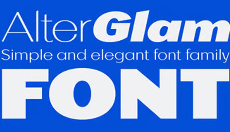 Alterglam Font