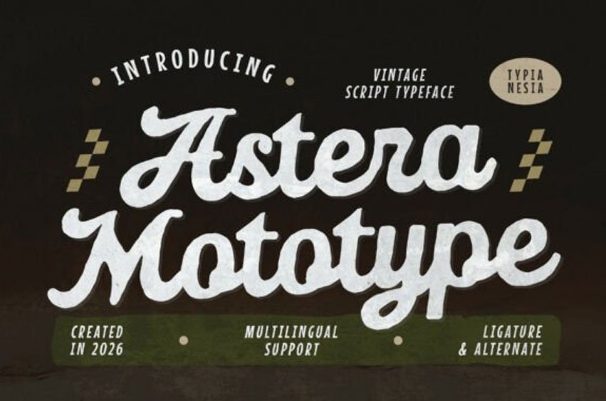 Astera Mototype Font