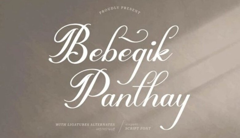 Bebegik Panthay Font