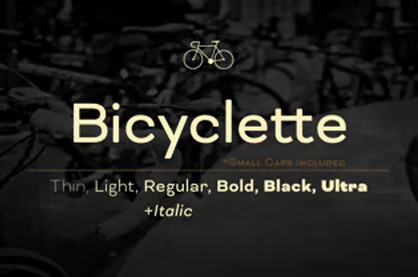 Bicyclette Font