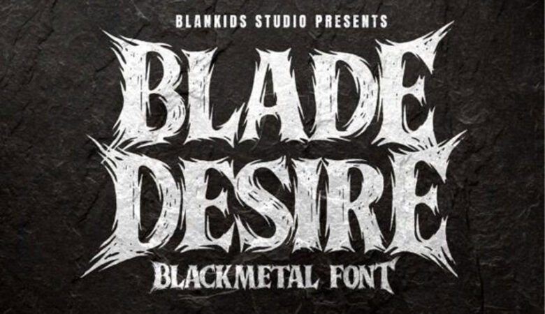 Blade Desire Font