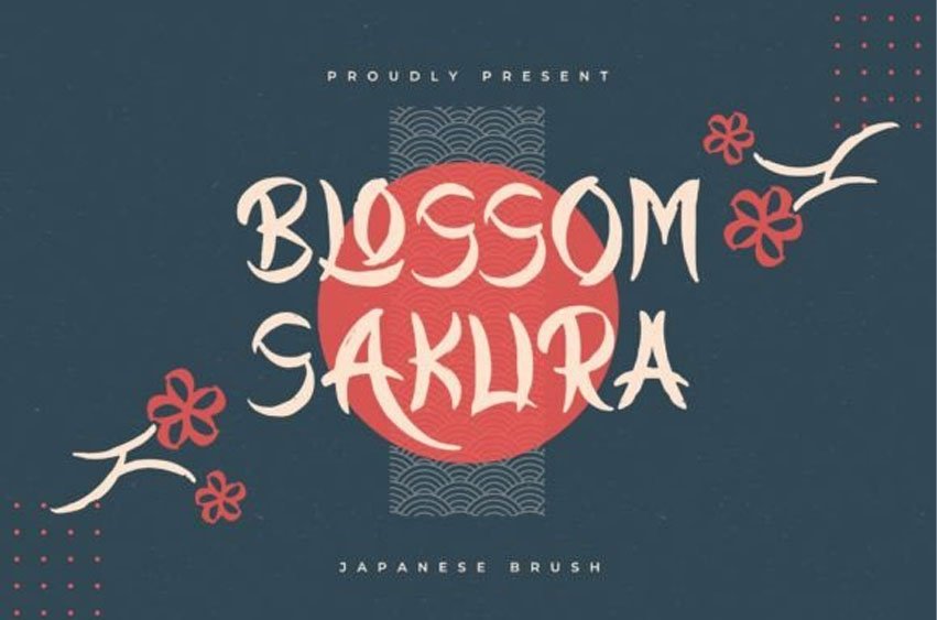 Blossom Sakura Font