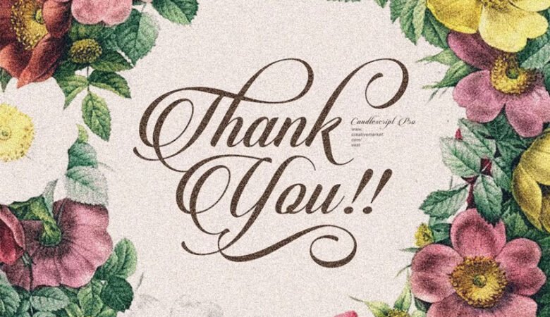 Candlescript Pro Font