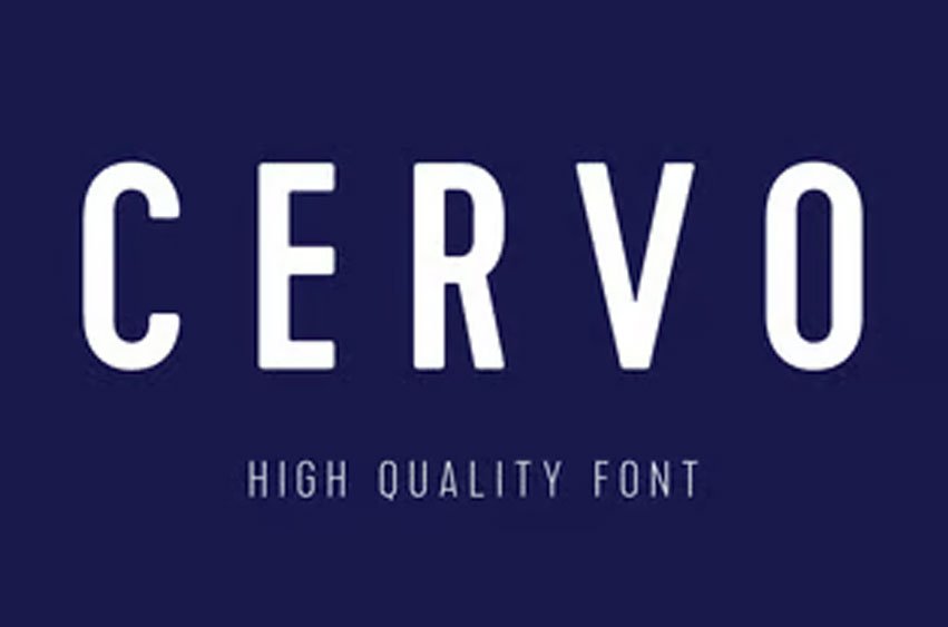 Cervo Font