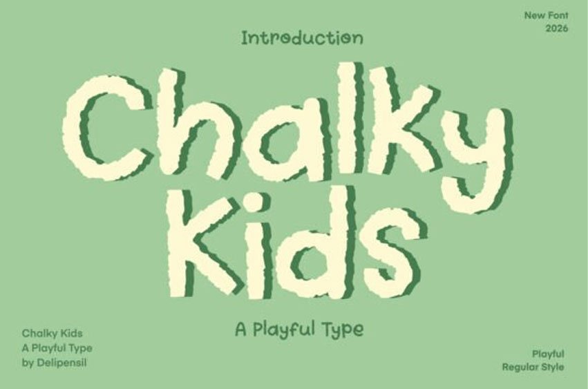 Chalky Kids Font
