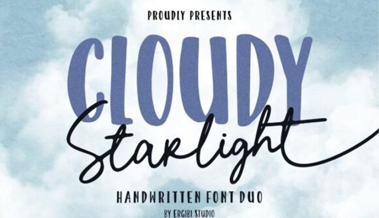 Cloudy Starlight Font