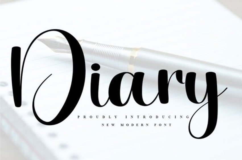 Diary Font