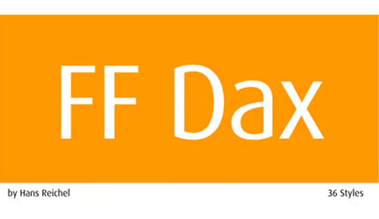 FF Dax Font