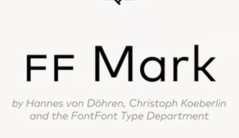 FF Mark Font