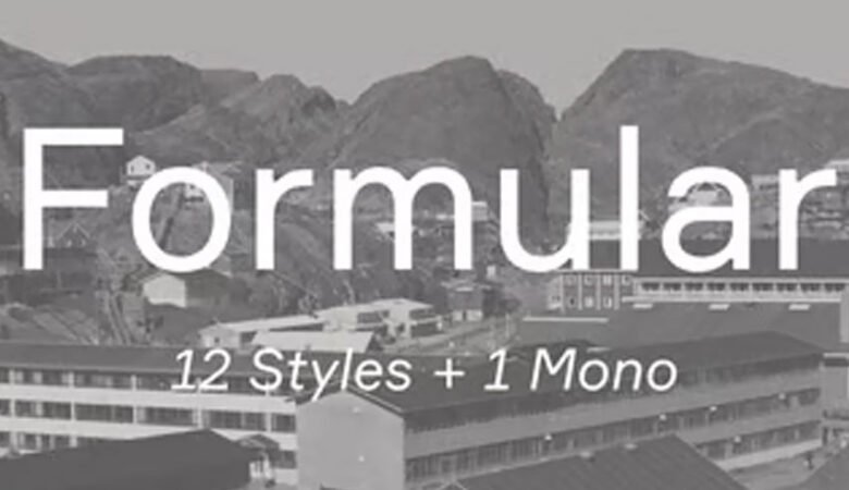 Formular Font