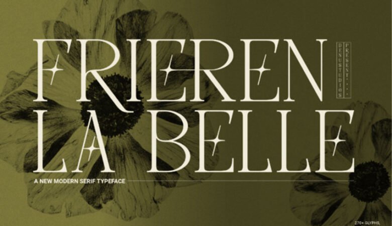 Frieren La Belle Font