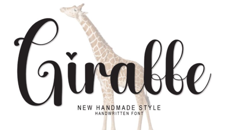 Giraffe Font