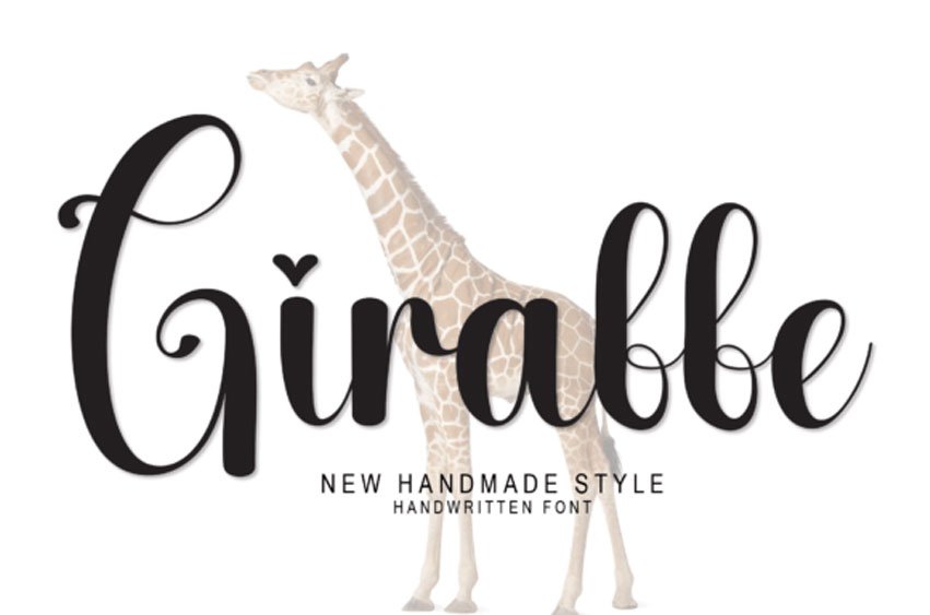 Giraffe Font