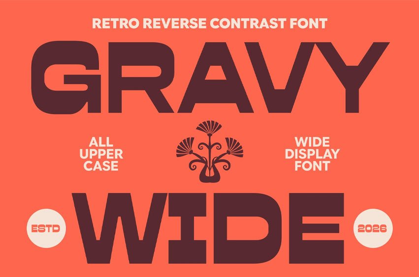 Gravy Wilde Font