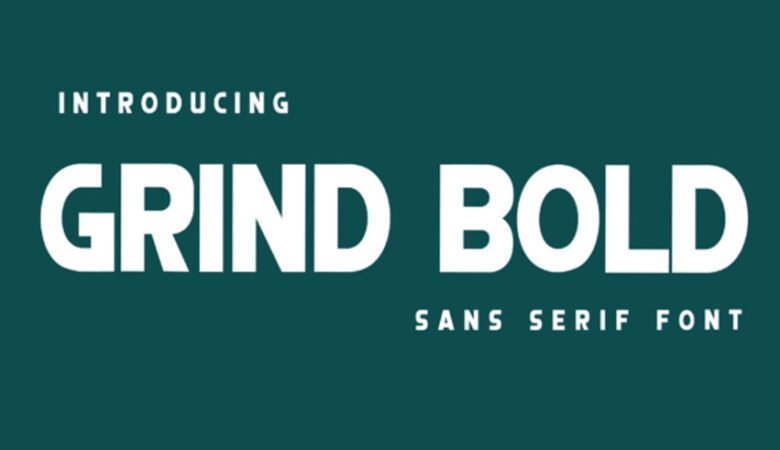 Grind Bold Font