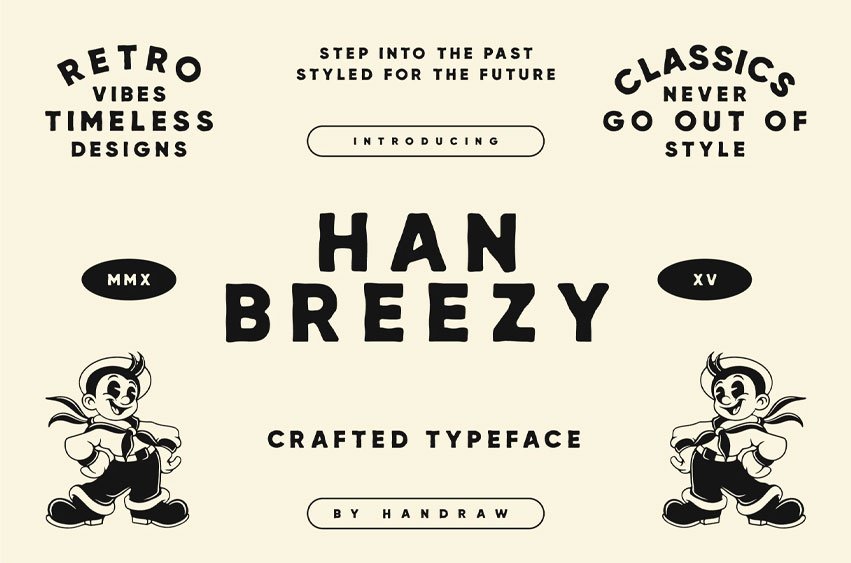 Han Breezy Font