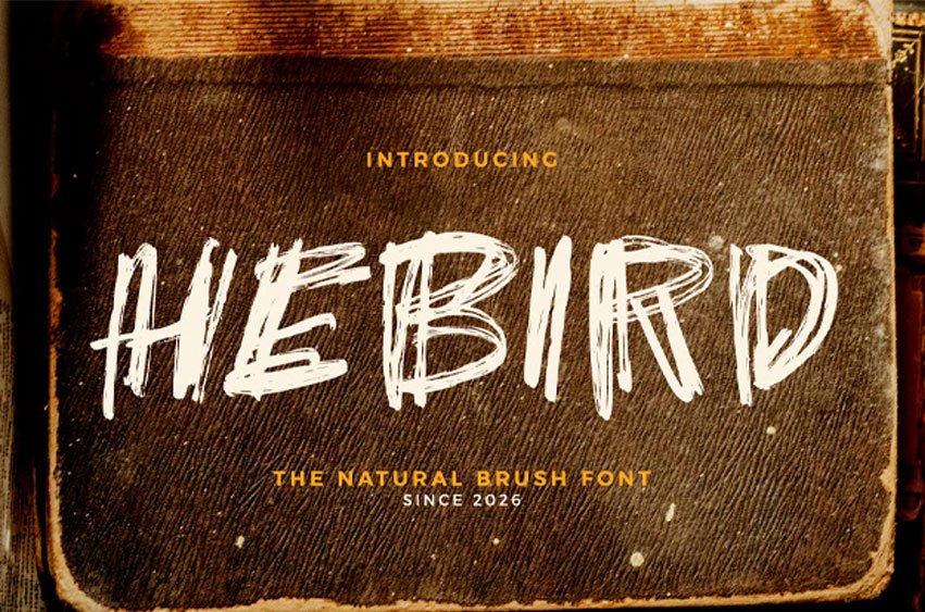 Hebird Font