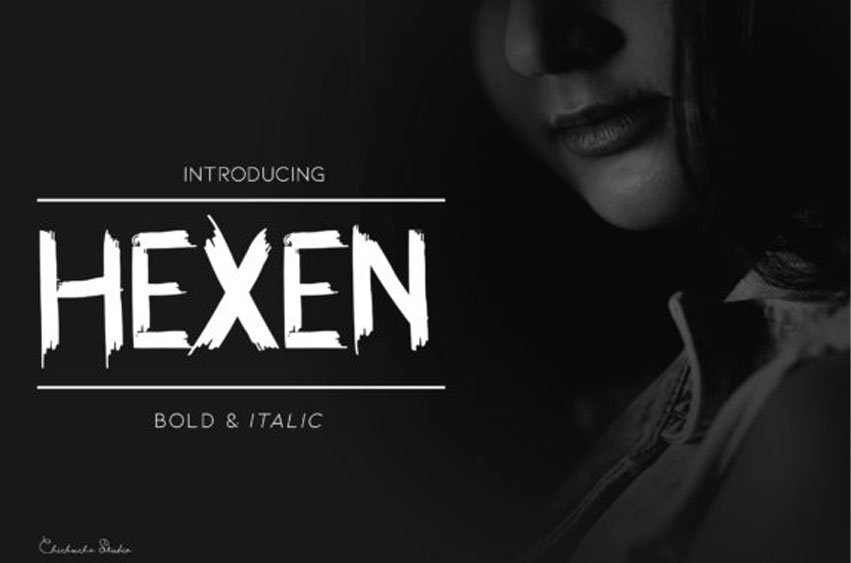 Hexen Font
