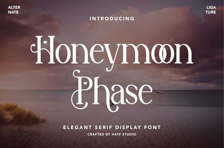 Honeymoon Phase Font