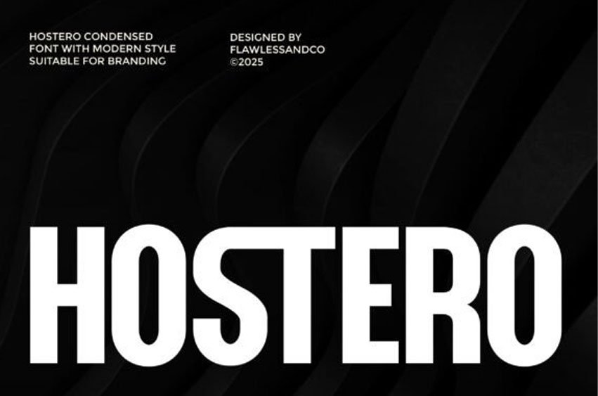 Hostero Font