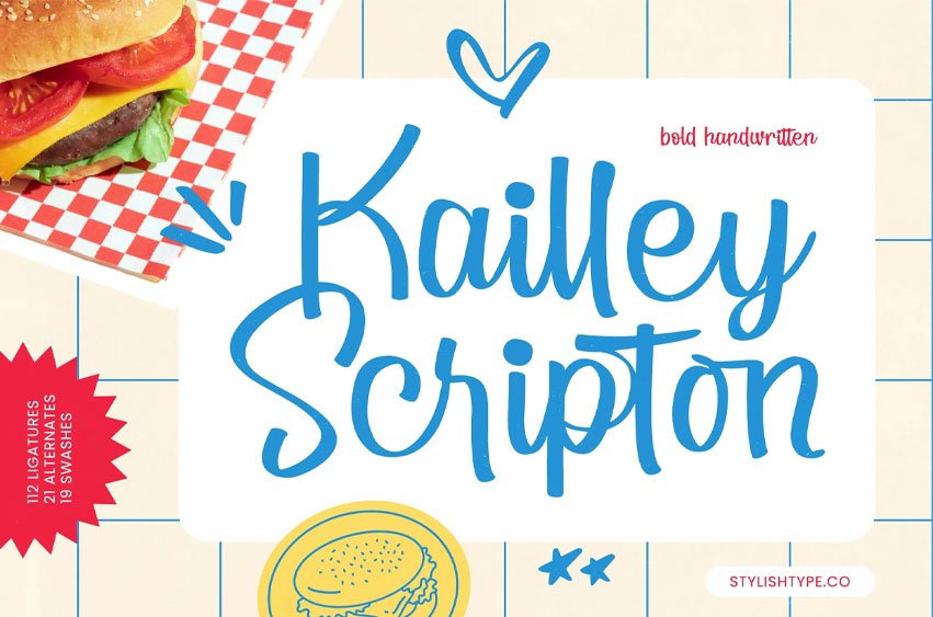 Kailley Scripton Font
