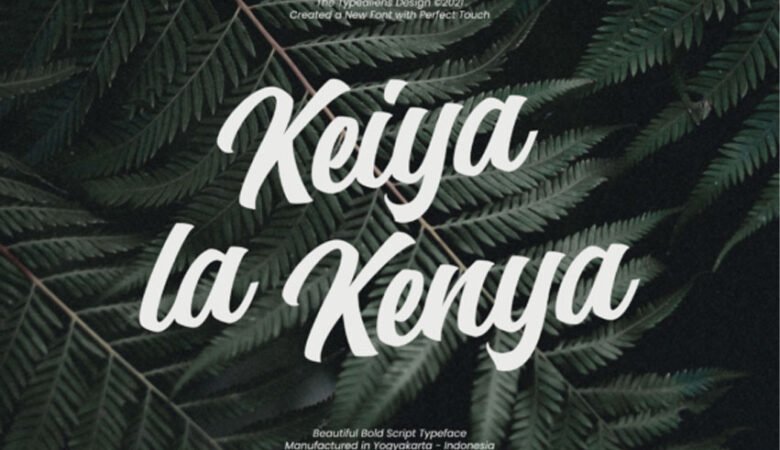Keiya La Kenya Font