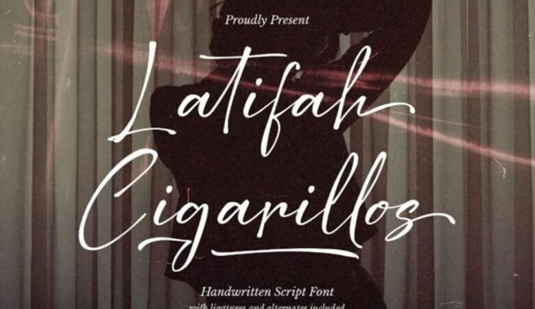 Latifah Cigarillos Font