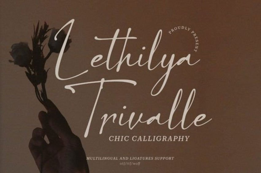 Lethilya Trivalle Font