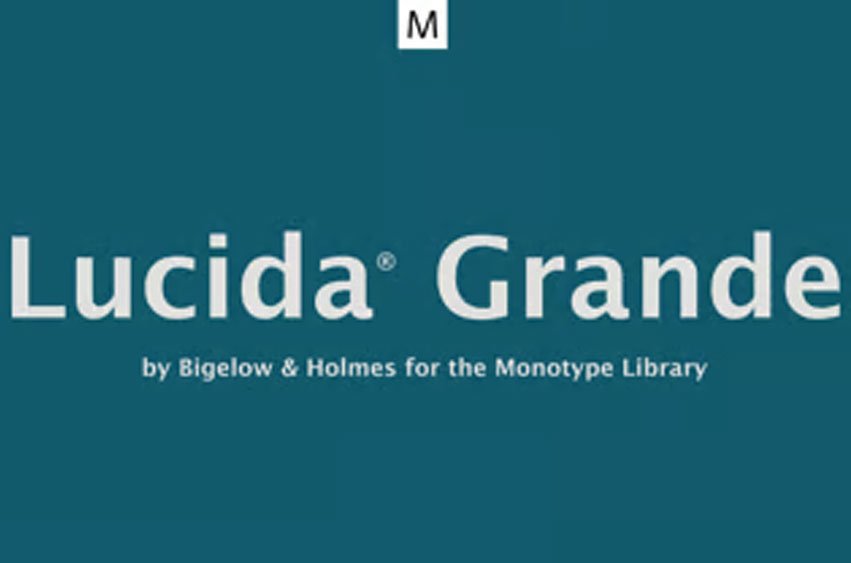 Lucida Grande Font