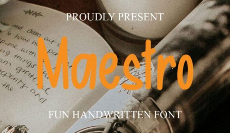 Maestro Handwritten Font