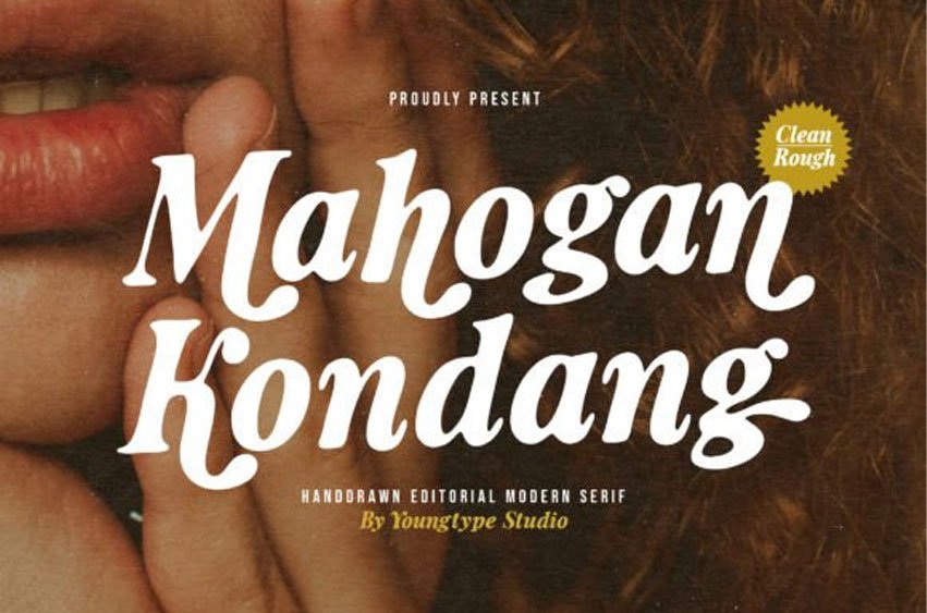Mahogan Kondang Font