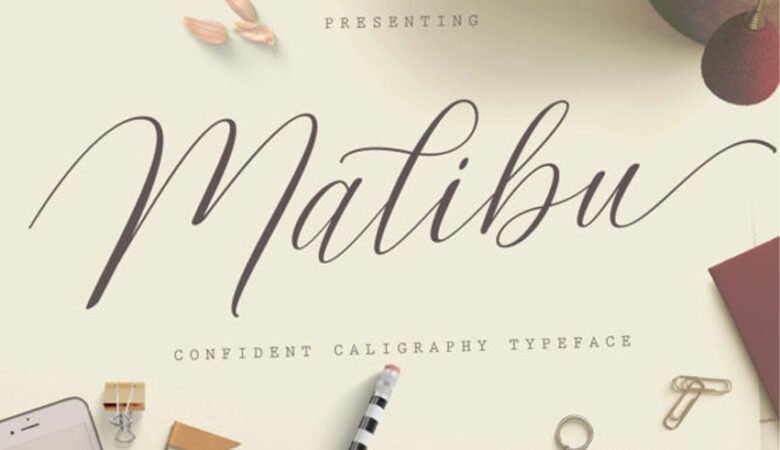 Malibu Script Font