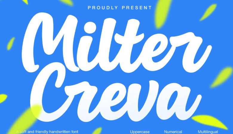Milter Creva Font