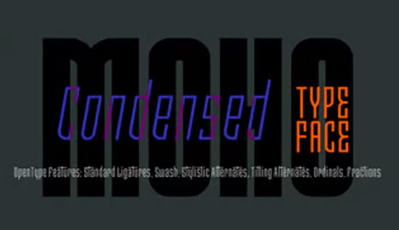 Moho Condensed Font