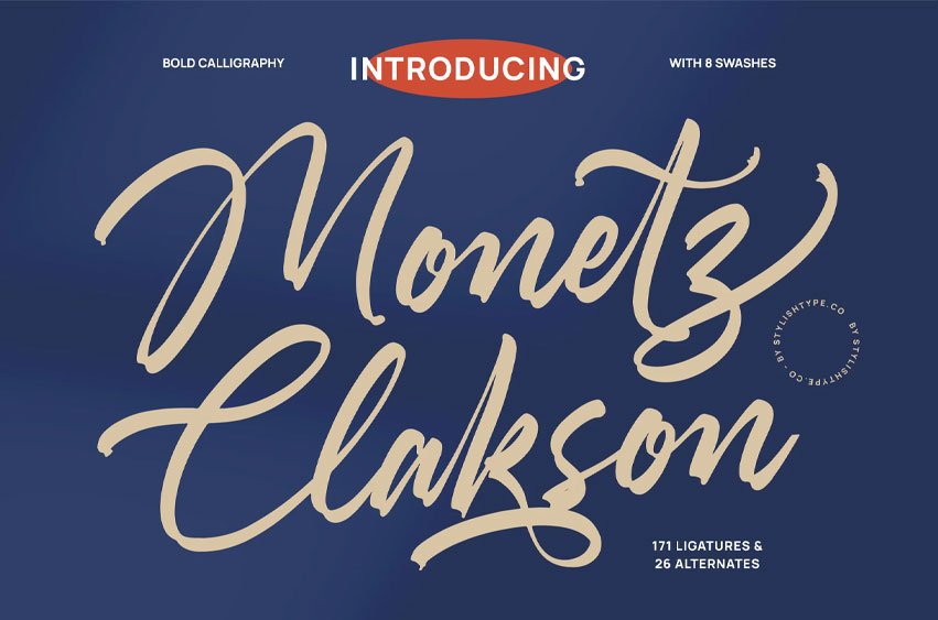Monetz Clakson Font