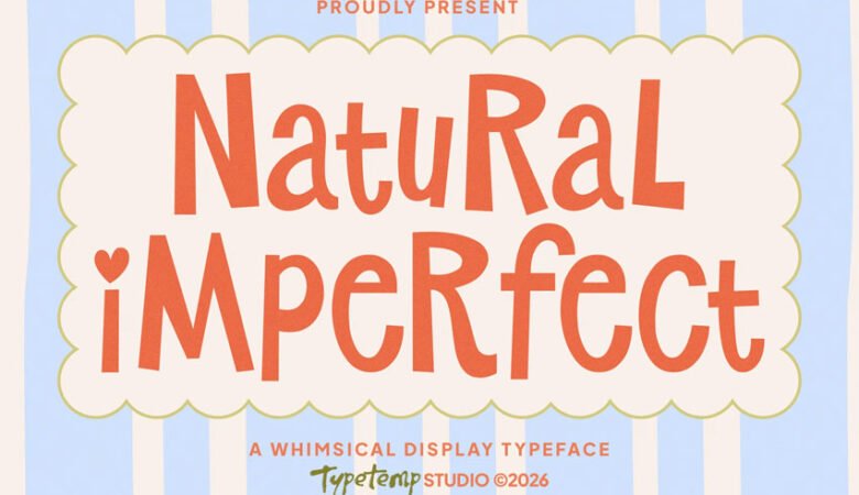 Natural Imperfect Font