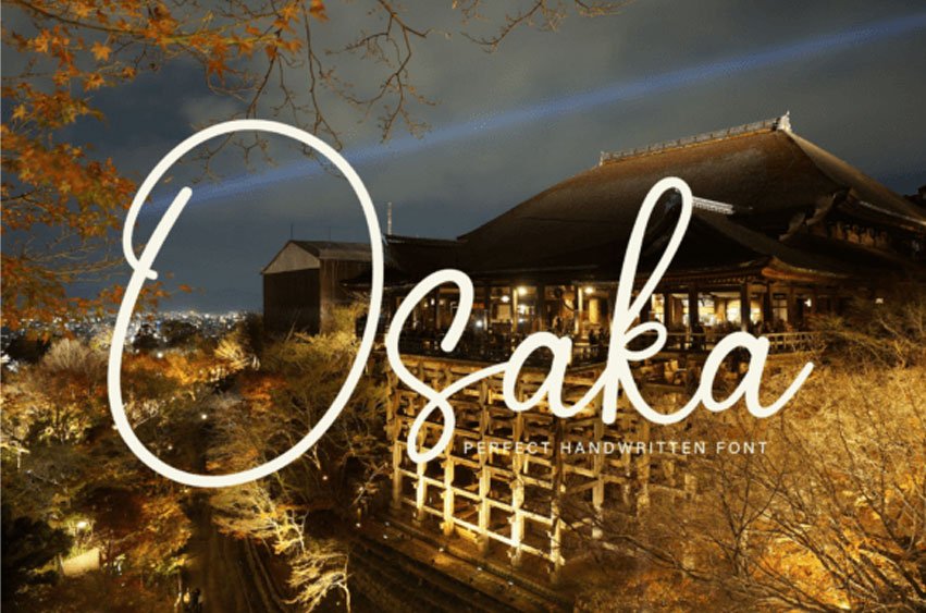 Osaka Font