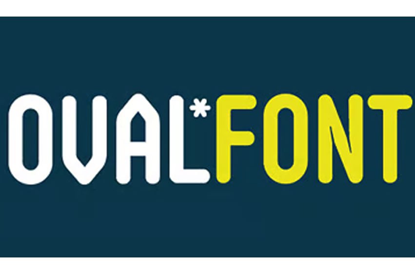 Oval Font