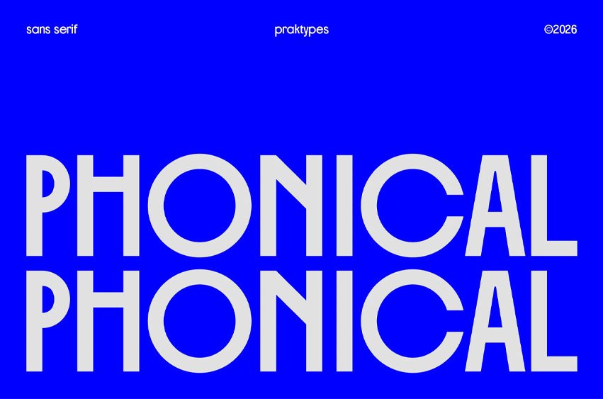 Phonical Font