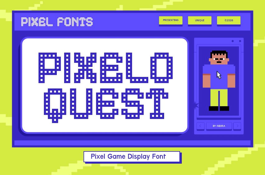 Pixelo Quest Font