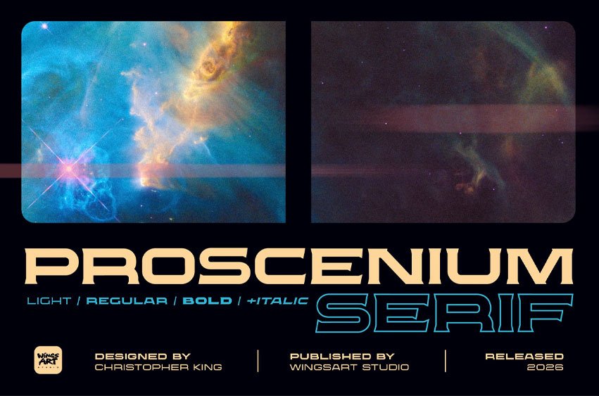 Proscenium Serif Font