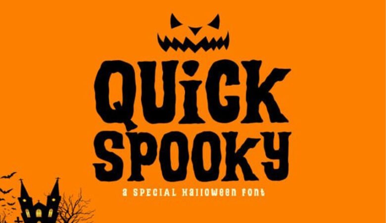 Quick Spooky Font