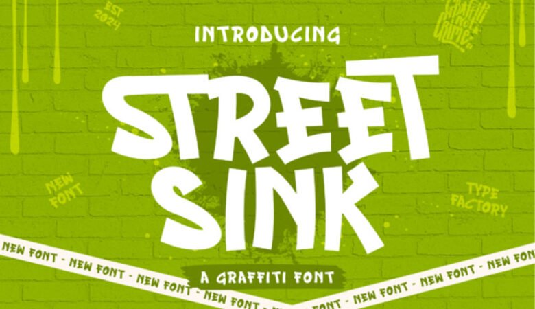 Street Sink Font