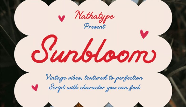 Sunbloom Font