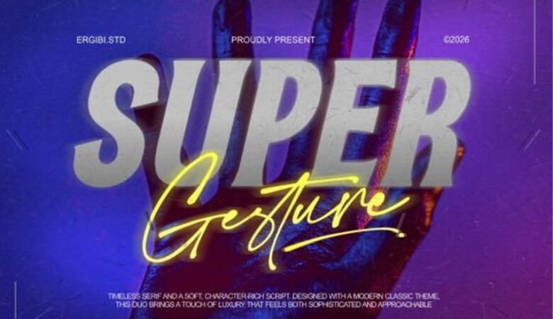 Super Gesture Font