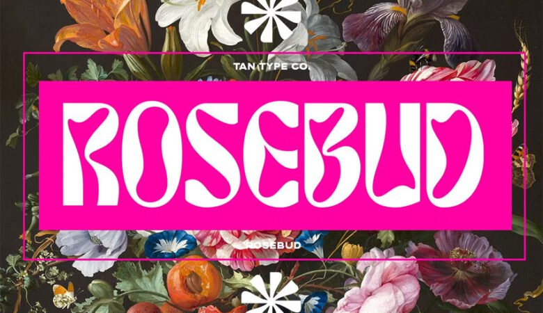Tan Rosebud Font
