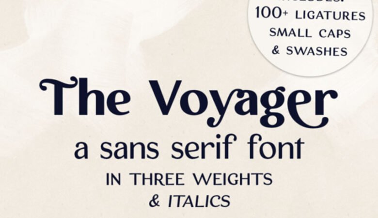 The Voyager Font