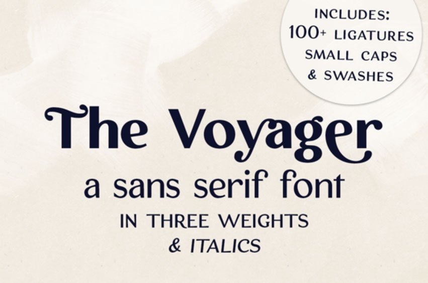 The Voyager Font