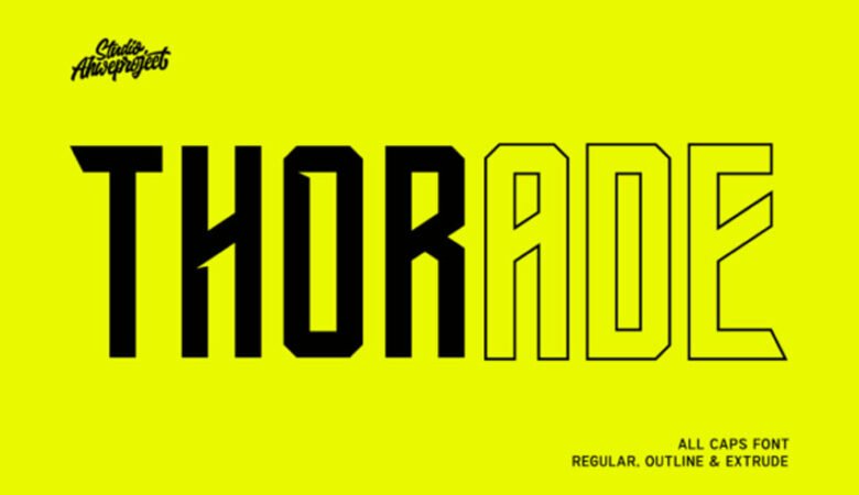 Thorade Font