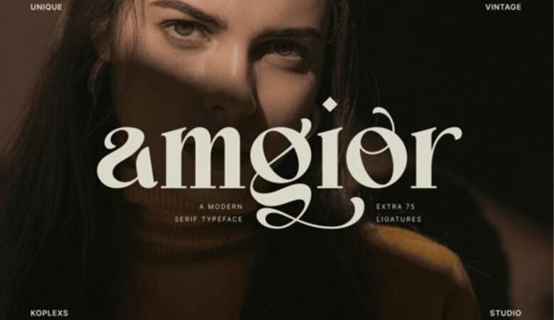 Amgior Font
